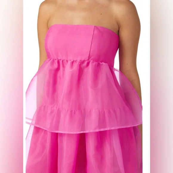 Crosby Dabney Dress, Mollie Pink - Picture 2 of 10